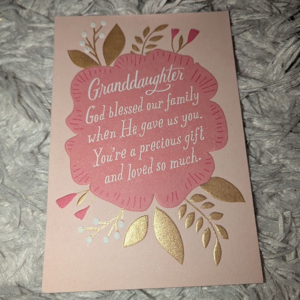 Dayspring Granddaughter Card